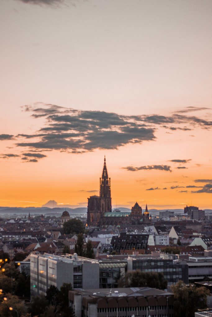 Photo Strasbourg au loin