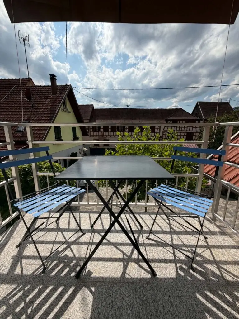 Vue du balcon